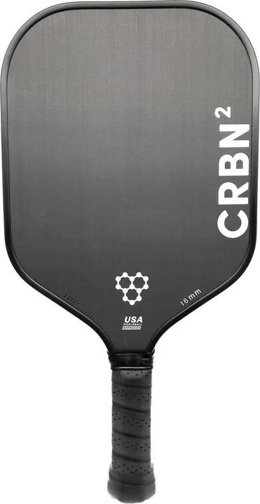 Actual product image CRBN CRBN-2 Carbon Fiber (Square) Pickleball Paddle - 16mm