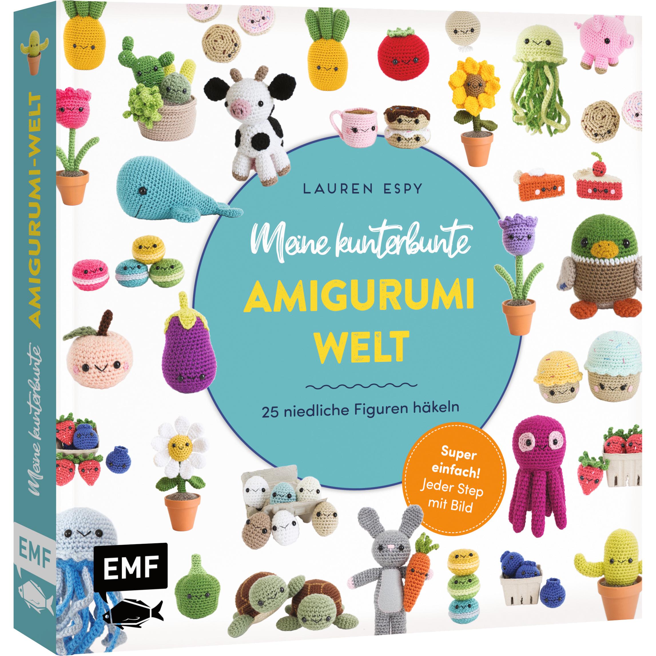 Meine kunterbunte Amigurumi-Welt - 25 Figuren häkeln, Ratgeber von Lauren Espy, Katrin Korch