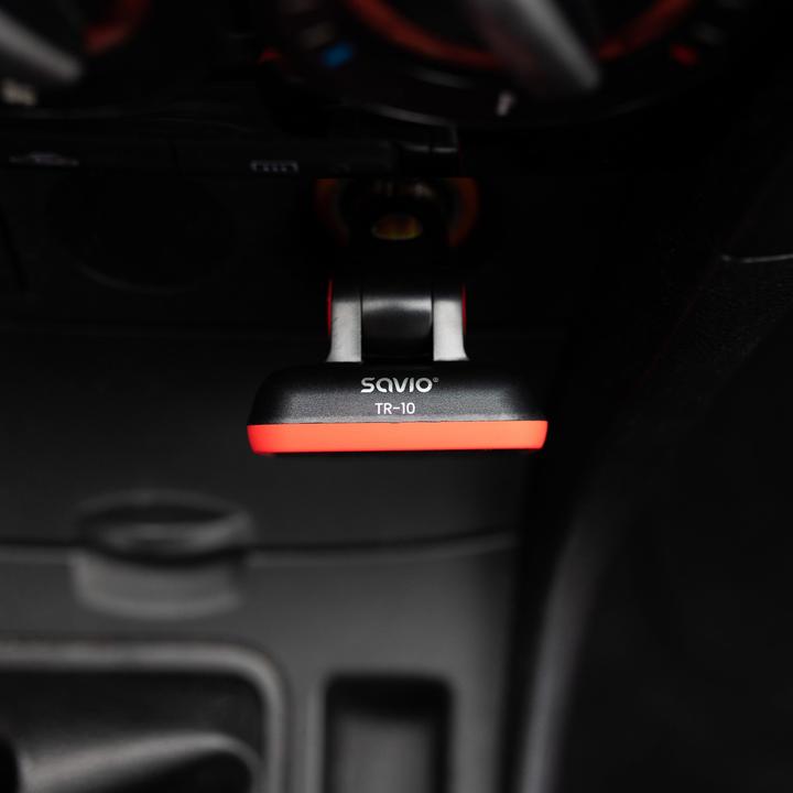 Actual product image Savio Bluetooth FM Transmitter TR-10 FM 87 6 - 107 9 MHz Black