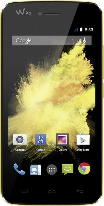 Wiko Birdy 4G (4 GB, Neon yellow, 4.50", Single SIM, 4G)