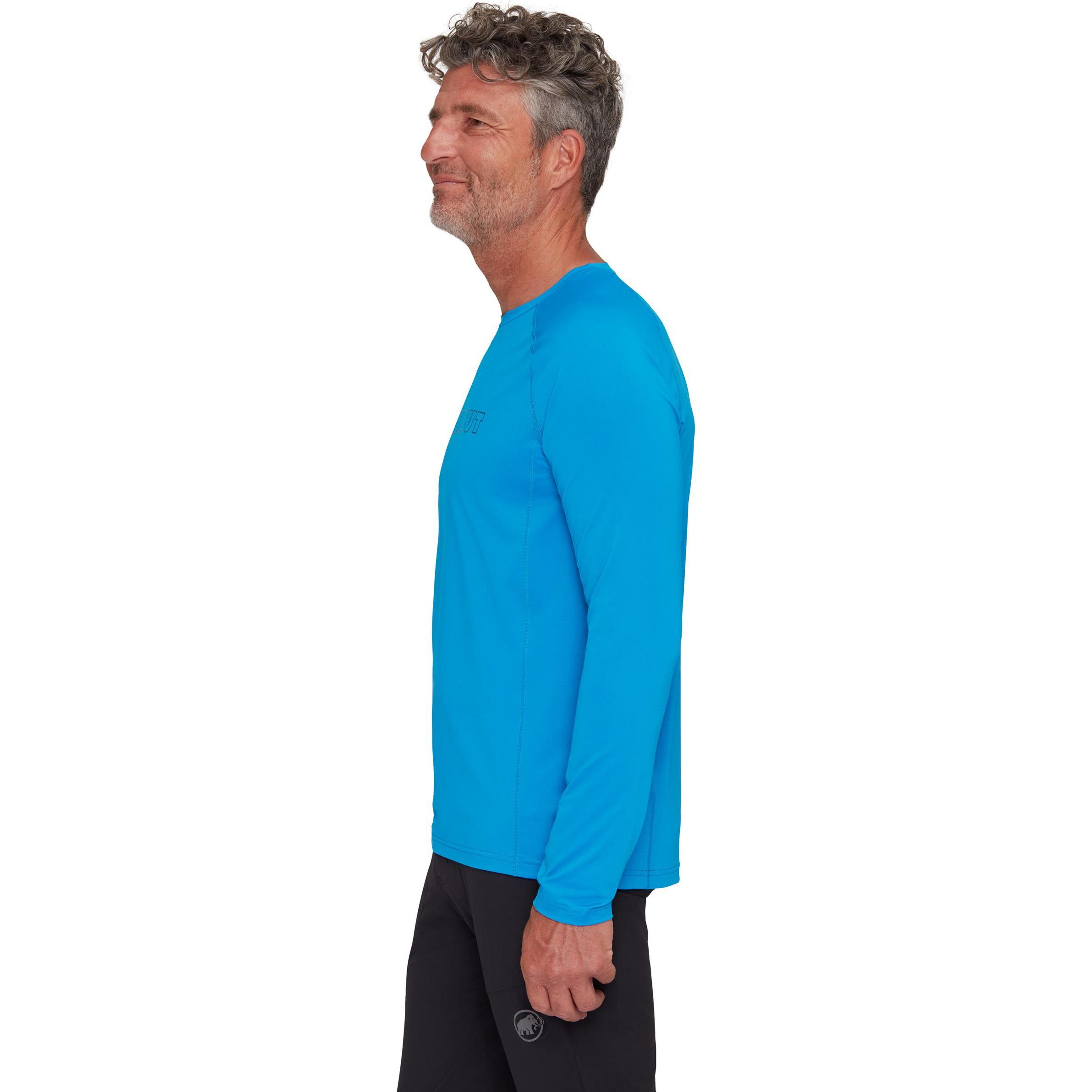 Thumbnail - Mammut, Herren, Funktionsshirt, Selun FL Longsleeve Logo (M), Blau, M