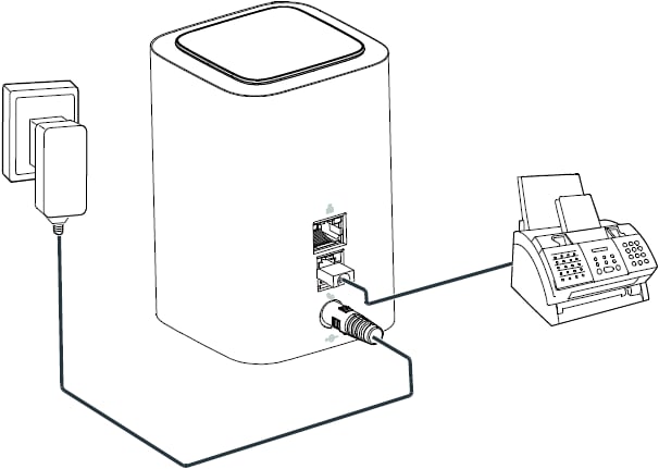 Actual product image Huawei E5180, LTE Cube