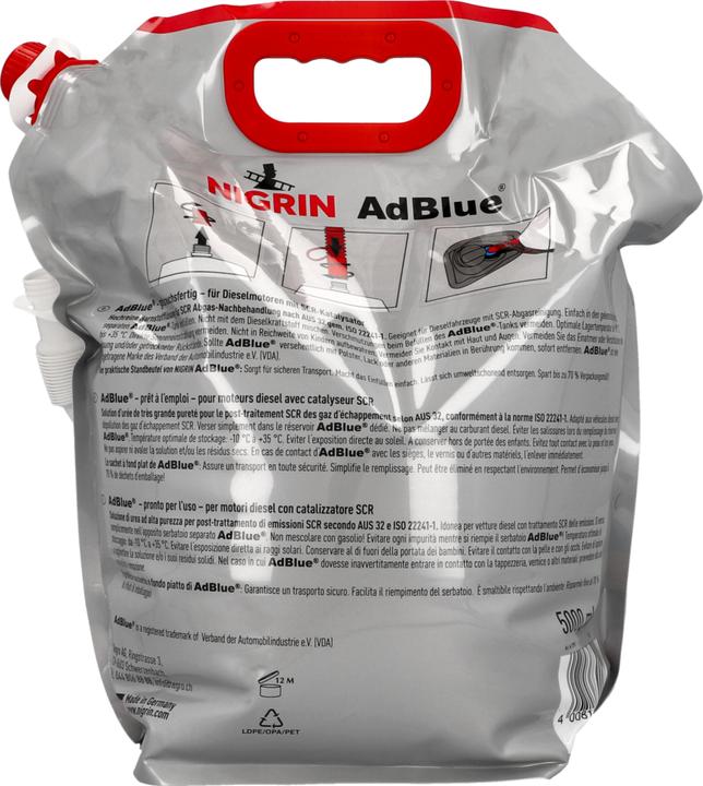 Actual product image Nigrin AdBlue (5 l)