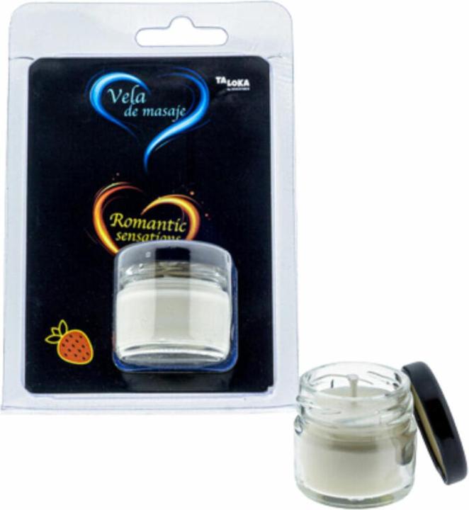 Actual product image Taloka Strawberry Massage Candle (30 ml)