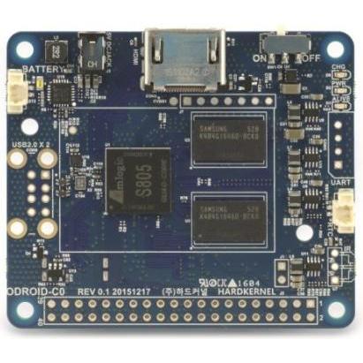 Odroid C0, Entwicklungsboard + Kit