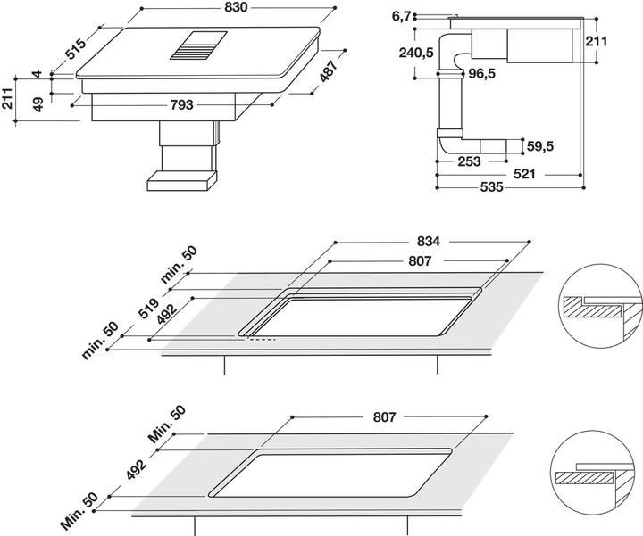 Actual product image Bauknecht BVH 92 2B K/1