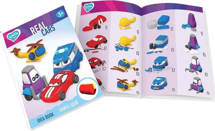 Immagine prodotto Clovin Set Di Pasta Da Gioco Real Cars