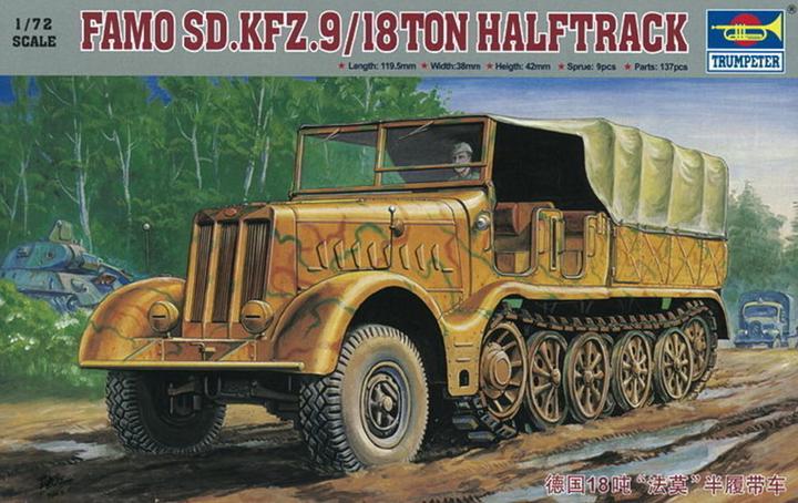 Trumpeter Sd.Kfz. 9 Famo 18 t tractor unit