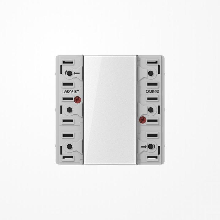 Produktbild JUNG KNX Tastsensor-ModulLS 52931 STUniversal 3fach F50 Serie LS