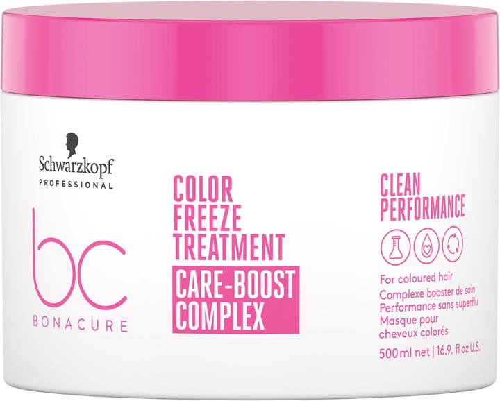 Actual product image Schwarzkopf BC Color Freeze - Color Freeze Treatment Care-Boost Complex (500 ml)