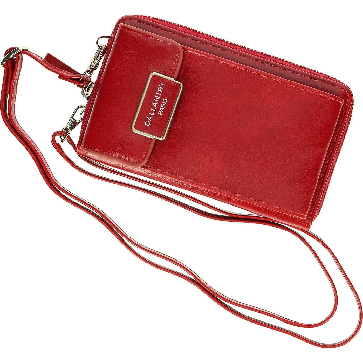 Gallantry, Handtasche, Retrò Umhängetasche, Rot