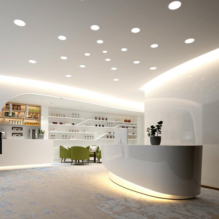 Actual product image Luxula LED CCT recessed panel (1190 lm)