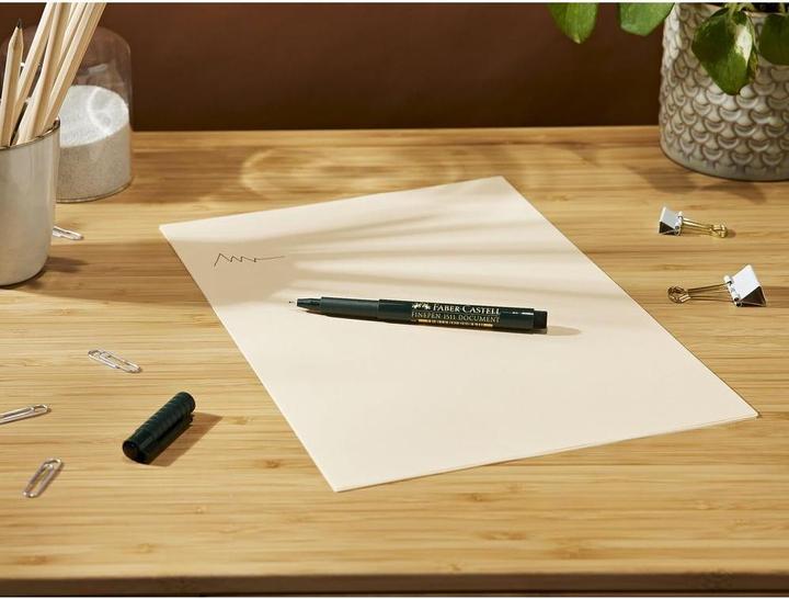 Image du produit Faber-Castell Stylo en fibre Finepen 1511 (Noir, 1 x)