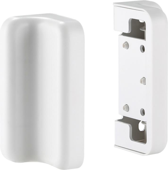 InLine Slatwall Befestigungswinkel für Wandhalterung Panel - weiss - 2er-Set