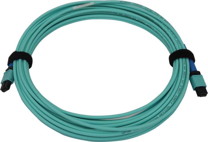 Produktbild Eaton 40/100/400G Multimode 50/125 OM3 Fiber Optic Cable 24F MTP/MPO-PC F/F LSZH Aqua 10m (10 m)