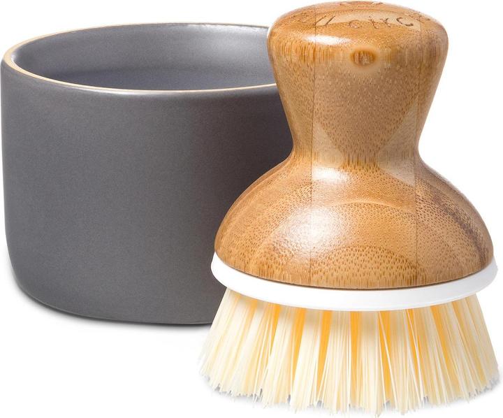 Full Circle Home Soap dish with rinsing brush Bubble Up Set (1 pcs.)