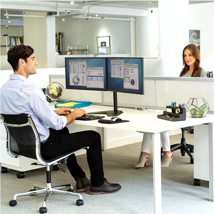 Produktbild Fellowes Freistehender Doppel Monitorarm Professional Series (Tisch, 27", 16 kg)