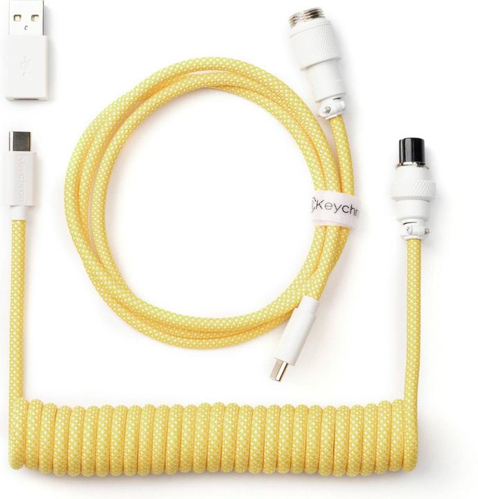Image du produit Keychron Câble enroulé sur mesure (1.36 m, USB 2.0)