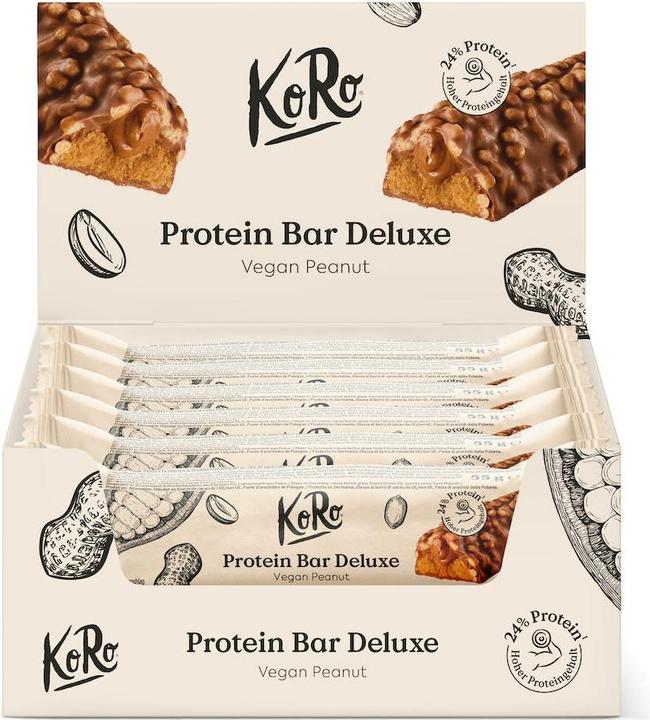 Image du produit KoRo Protein Bar Deluxe (660 g, 12 pcs)