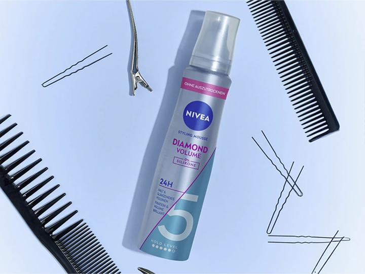 Actual product image NIVEA Diamond Volume Care (Volume foam, 150 ml)