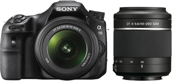 Actual product image Sony Alpha SLT-A58Y Double Zoom Kit (APS-C / DX)