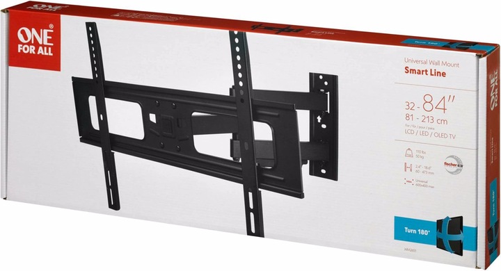 Actual product image One for All Sirje (Wall, 84", 50 kg)