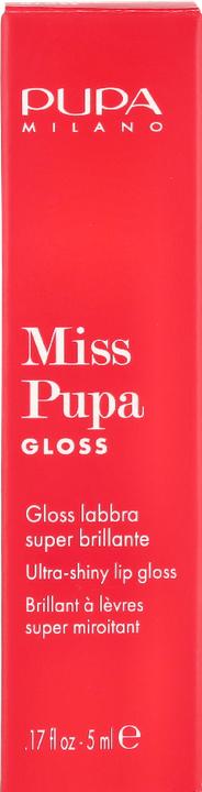 Image du produit Pupa Milano Miss Pupa Gloss tender apricot (201 Tendre abricot)