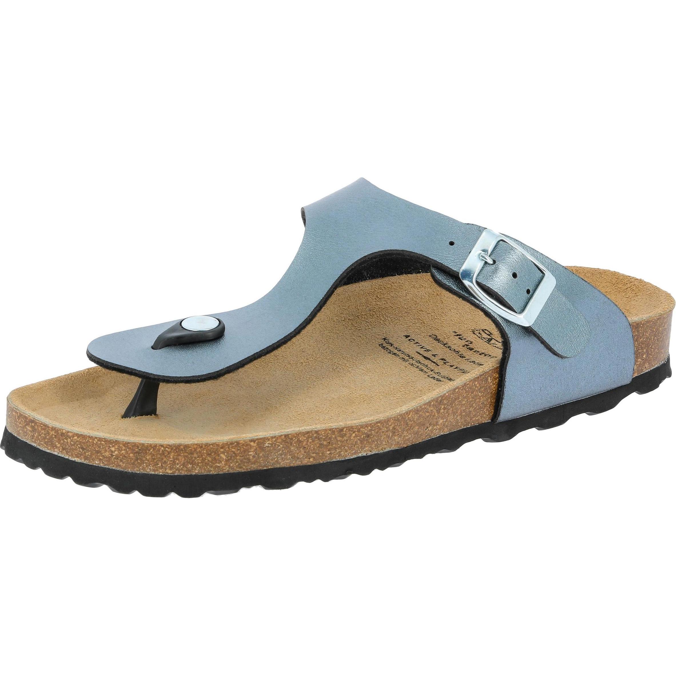Lico, Damen, Hausschuhe, Bioline Trend, Grau, (39)