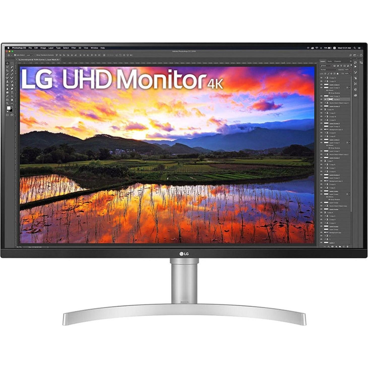 LG 32UN650K-W (3840 x 2160 Pixel, 32"), Monitor, Weiss