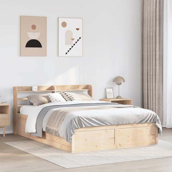 Actual product image vidaXL Bettrahmen (140 x 200 cm)