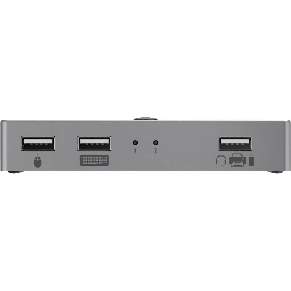 Thumbnail - Hama Connect2Switch, KVM Switch, Grau