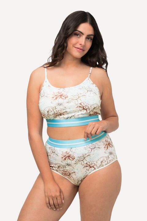 Immagine prodotto Ulla Popken Maxi slip in confezione doppia con orli a righe (42, 44)