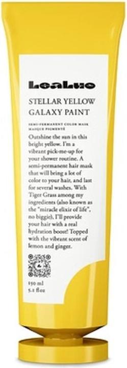 Lealuo Galaxy Paint Stellar Yellow 5.1 Fl Oz for Intensified Effect on Lighter Hair