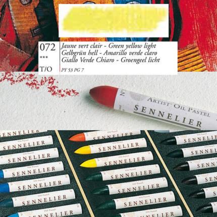Produktbild Sennelier Oelpastell Standardgrösse Jaune Vert Clair 72 (1x)
