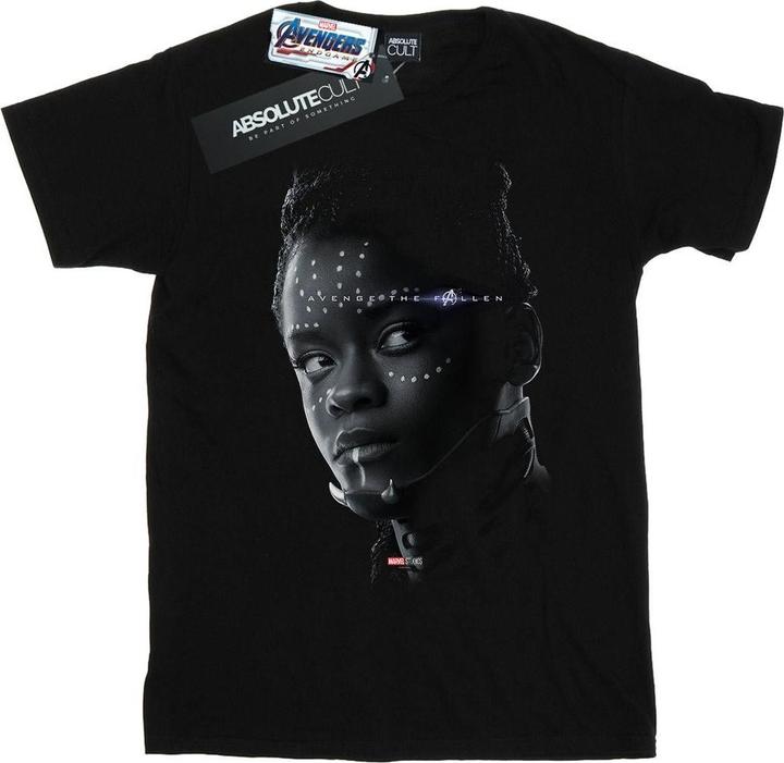 Actual product image Mens Avengers Endgame Avenge The Fallen Shuri T-Shirt (L)