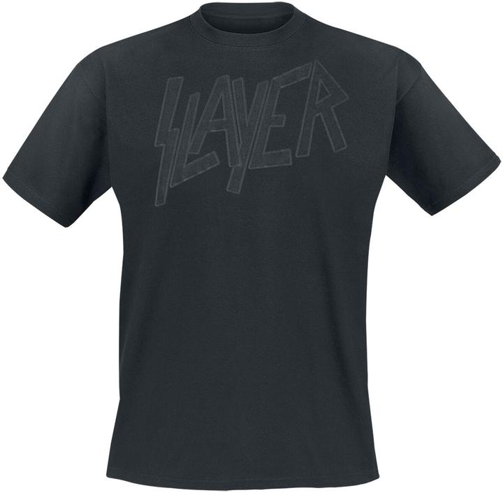 Produktbild Slayer Black On Black Logo (M)