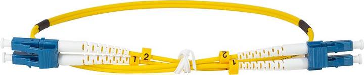 Produktbild LogiLink LWL Duplex Patchkabel, OS2, 9/125µ, LC-LC, gelb, 30 m (30 m)