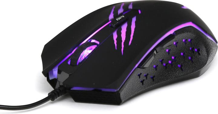 Actual product image Varr Gaming USB Mouse, Adjustable DPI (1200, 1800, 2400 or ), 6 Button with Scroll Wheel, LED 9 (Cable)
