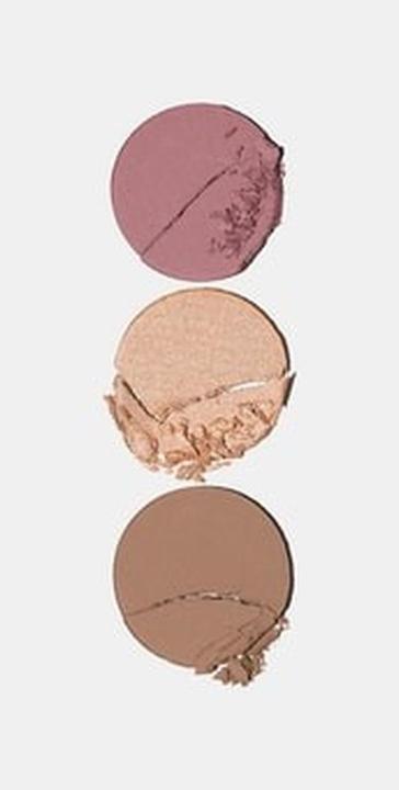 Actual product image Inglot Face Palette Highlighter Bronzer Blush (Bronzer, Highlighter, 7 g)