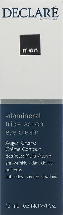Image du produit Declaré Vitamineral Triple Action (Crème pour les yeux, 15 ml)