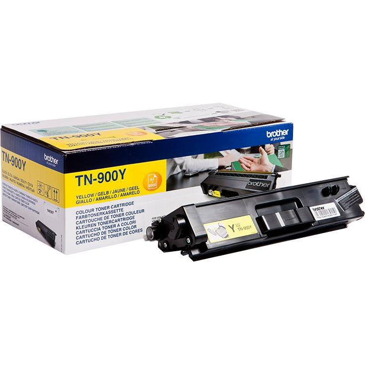 Thumbnail - Brother, Toner, TN-900Y Toner gelb 6000 Seiten ISO/IEC 19798 Gelb (Y)