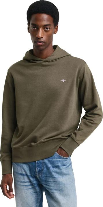 Actual product image GANT Mens Archive Shield Embroidered Hoodie (3XL)