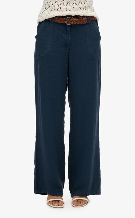 Image du produit Superdry Pantalon taille basse en lin (XL)