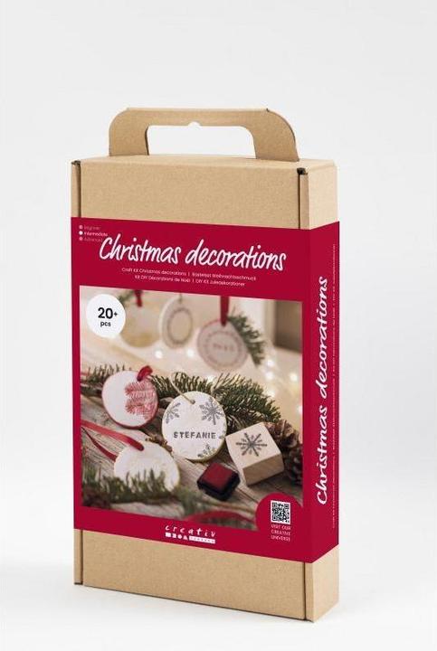Produktbild Creativ Company Bastelset Weihnachtskugeln Ton