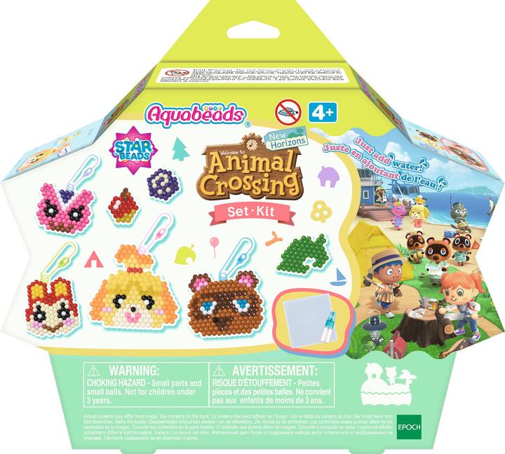 Actual product image Aquabeads 31832 Animal Crossing: New Horizons Character Set
