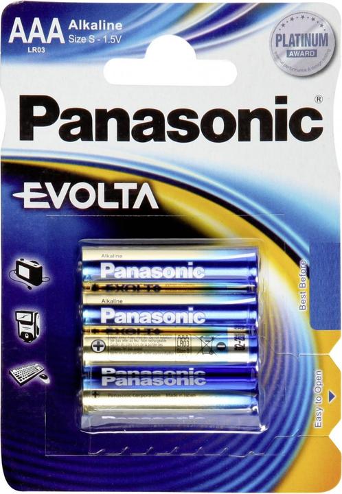 Immagine prodotto Panasonic Evolta (4 pz., AAA)