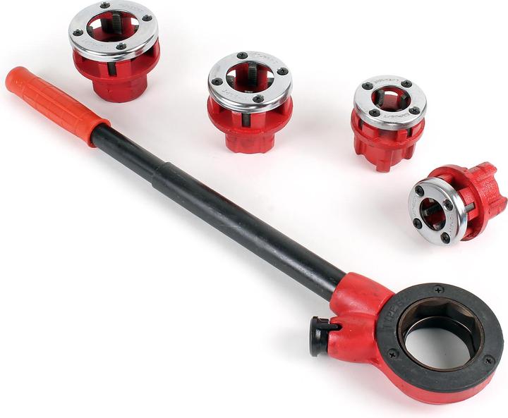 Produktbild Wiltec Gewindeschneider Set 7tl. Rohrschneider Schneidkluppe Schneideisen Stahl