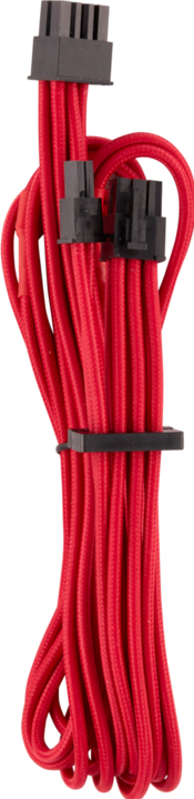 Actual product image Corsair Premium Sleeved PCIe single cable, double pack (Gen 4)