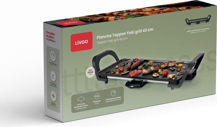 Produktbild Livoo Plancha Teppan Yaki Grill 43 cm