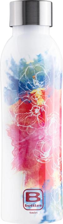Actual product image Bugatti B bottle Watercolor red & blue 500 ml double-walled / 500 ml (0.50 l)